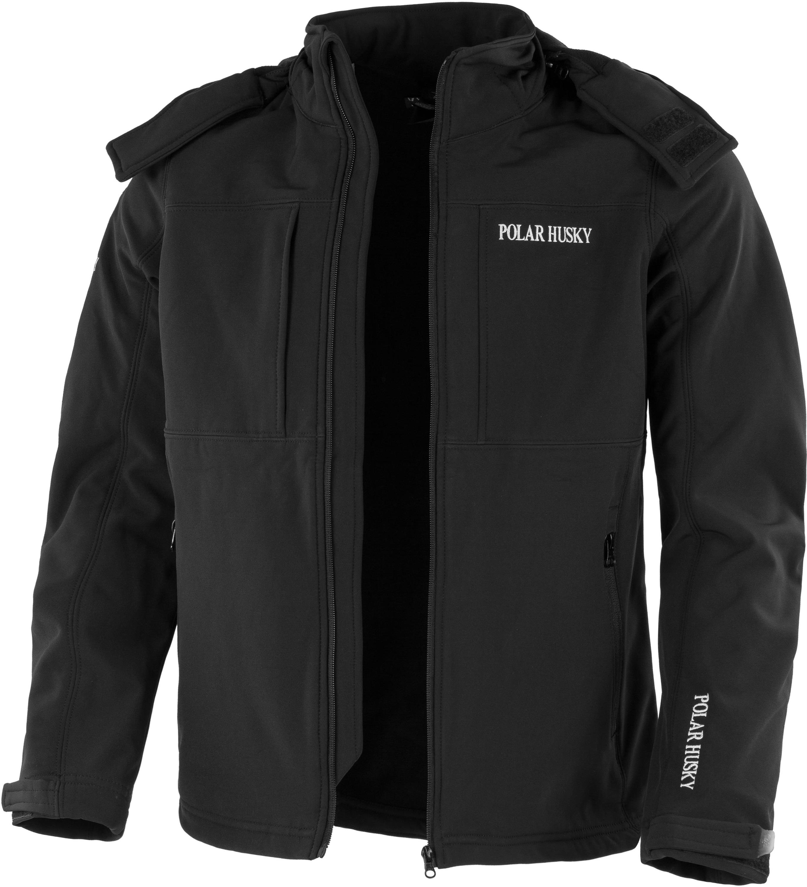polar п7089 черный Куртка Polar Husky Softshelljacke, черный