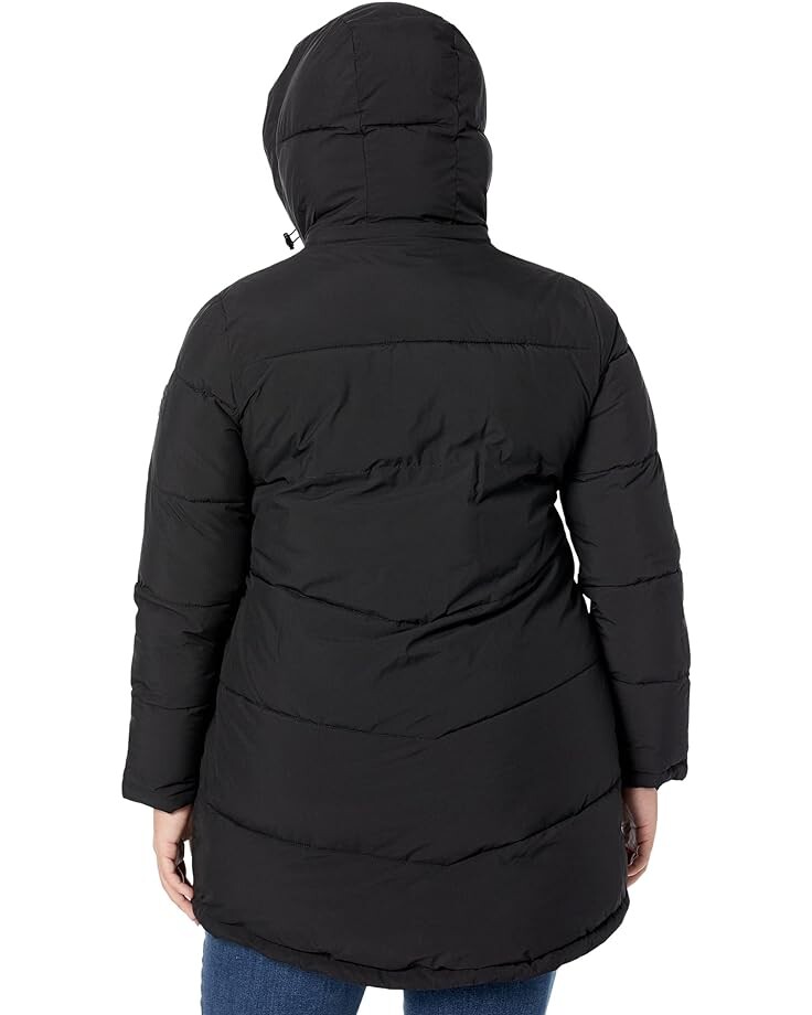 

Пуховик Calvin Klein A-Line Stretch Puffer, черный