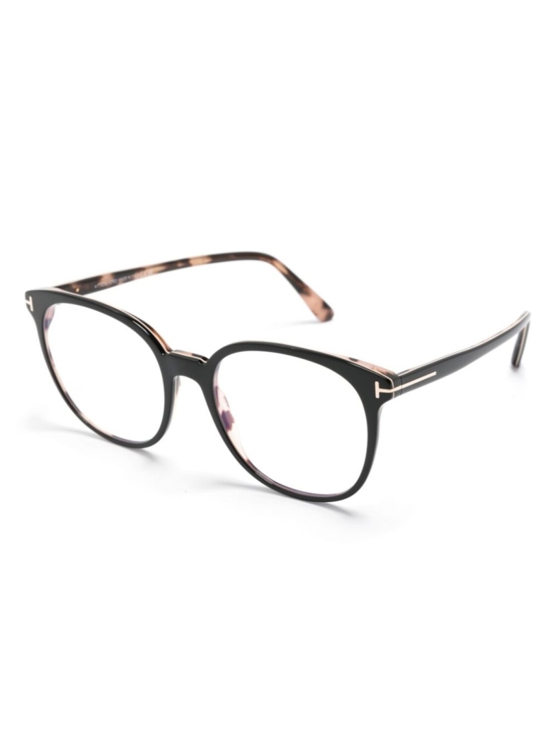 

TOM FORD Eyewear очки в круглой оправе, черный