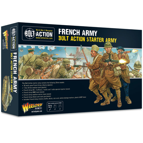 Фигурки French Army Starter Set Warlord Games