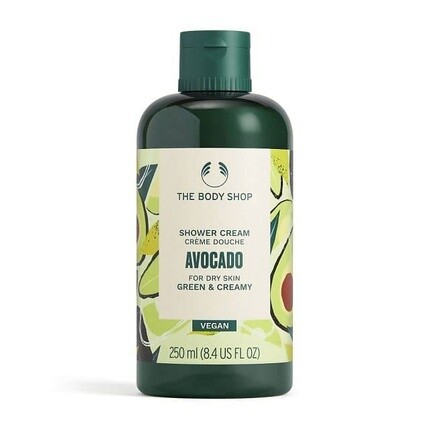

Крем для душа с авокадо для сухой кожи, веганский 250мл, The Body Shop