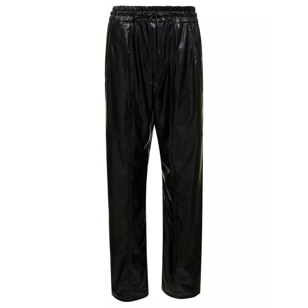 

Брюки brina' pants with drawstring closure in shin Etoile Isabel Marant, черный