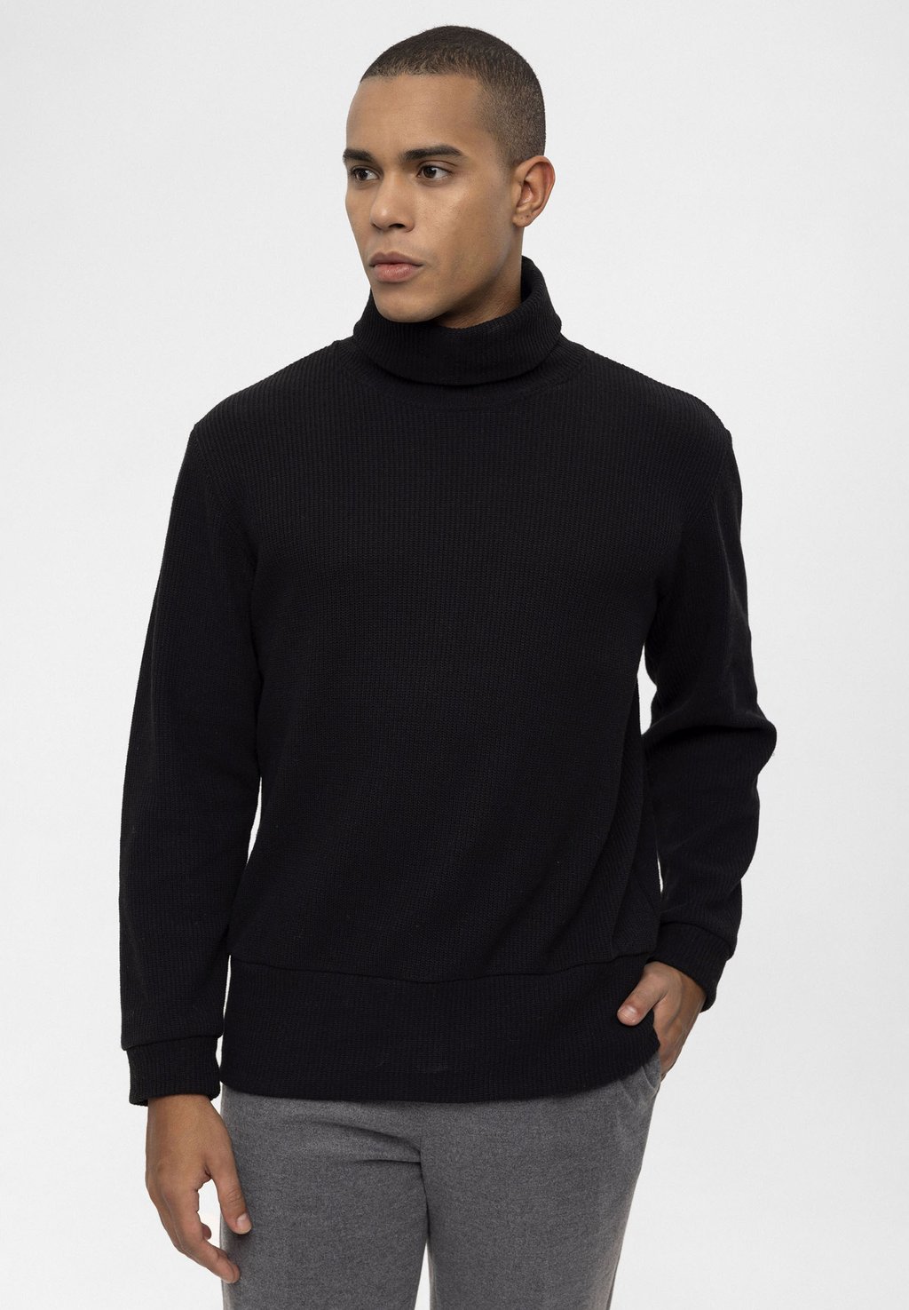 Вязаный свитер Antioch, цвет black