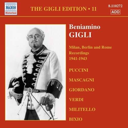 

CD диск Gigli, B.: Gigli Edition 11