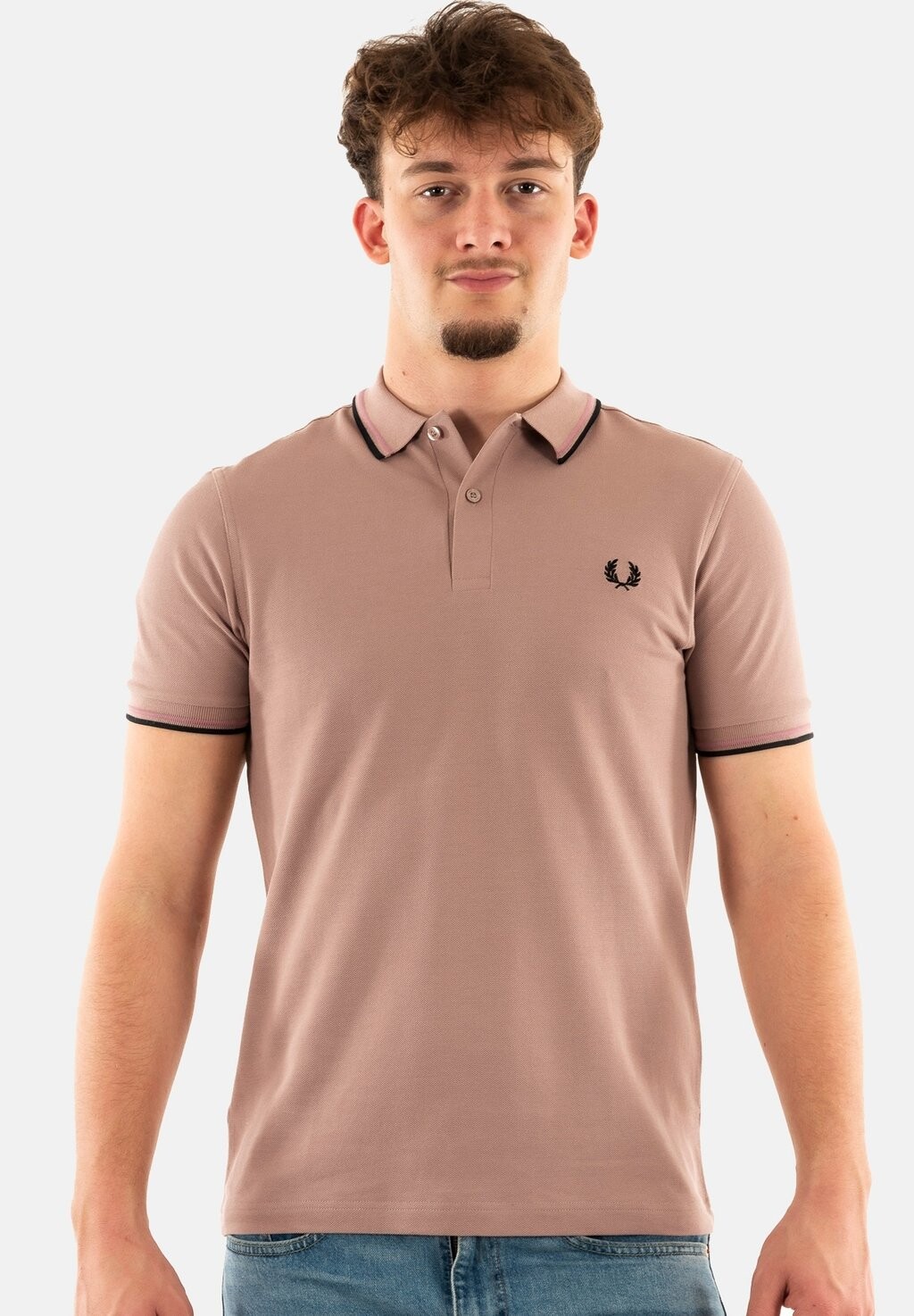 

Поло Fred Perry, розовый