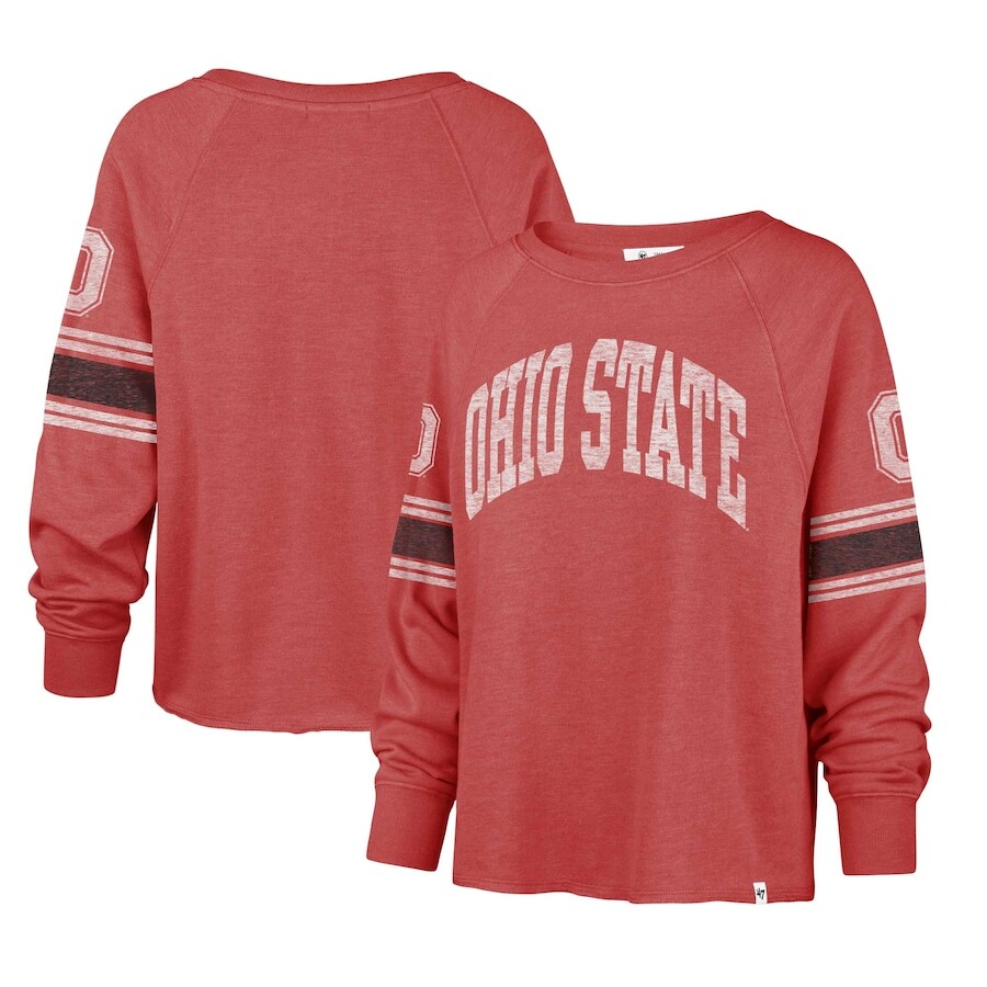 

Футболка с длинным рукавом 47 Ohio State Buckeyes, алый