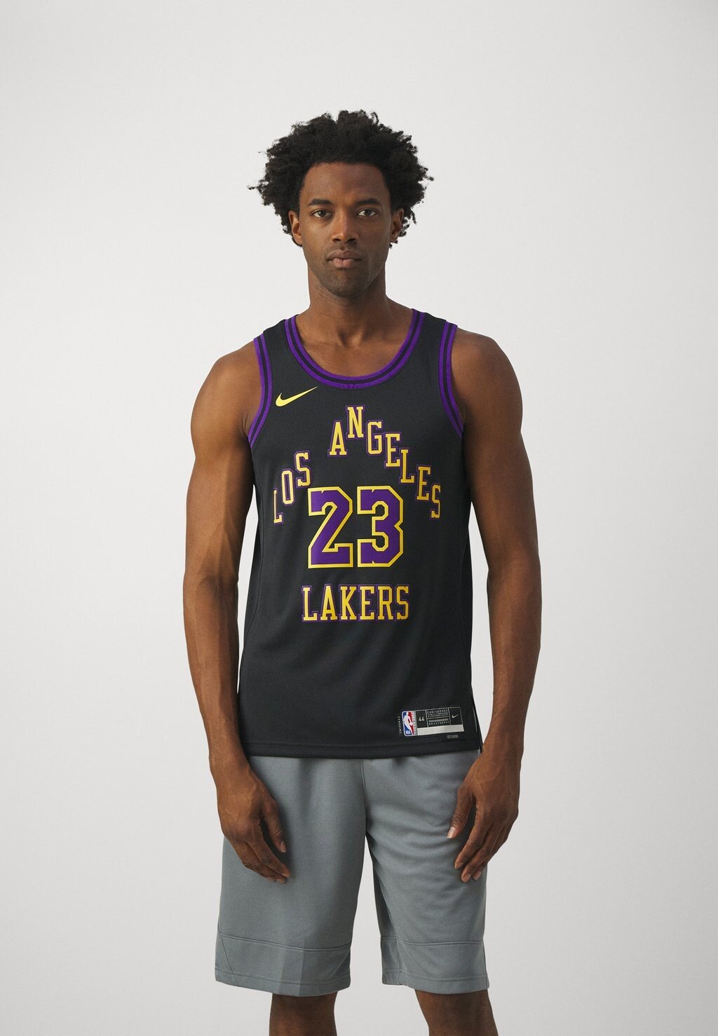 

Команда Nba Los Angeles Lakers Lebron James City Edition Jersey Nike, черный