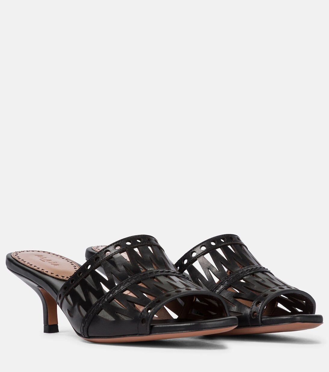 

Кожаные сандалии Alaïa, черный