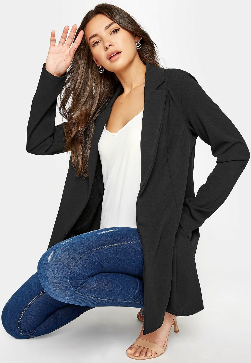 

Короткое пальто Long Tall Sally, черный