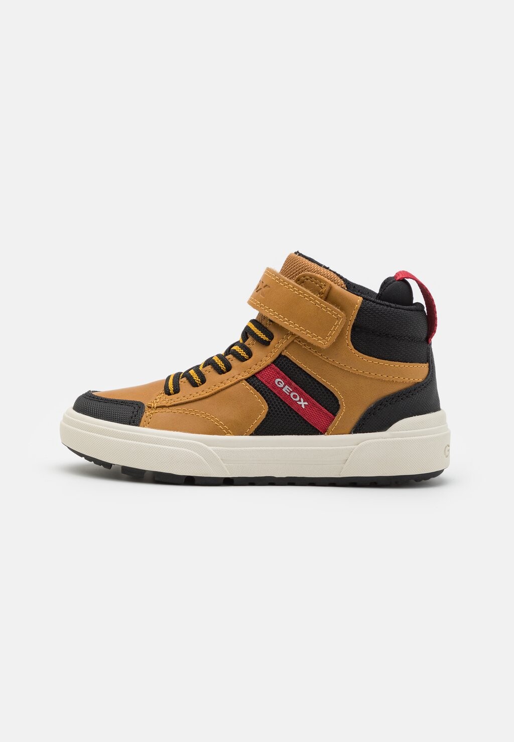 

Кроссовки высокие WEEMBLE BOY Geox, цвет dark yellow/black