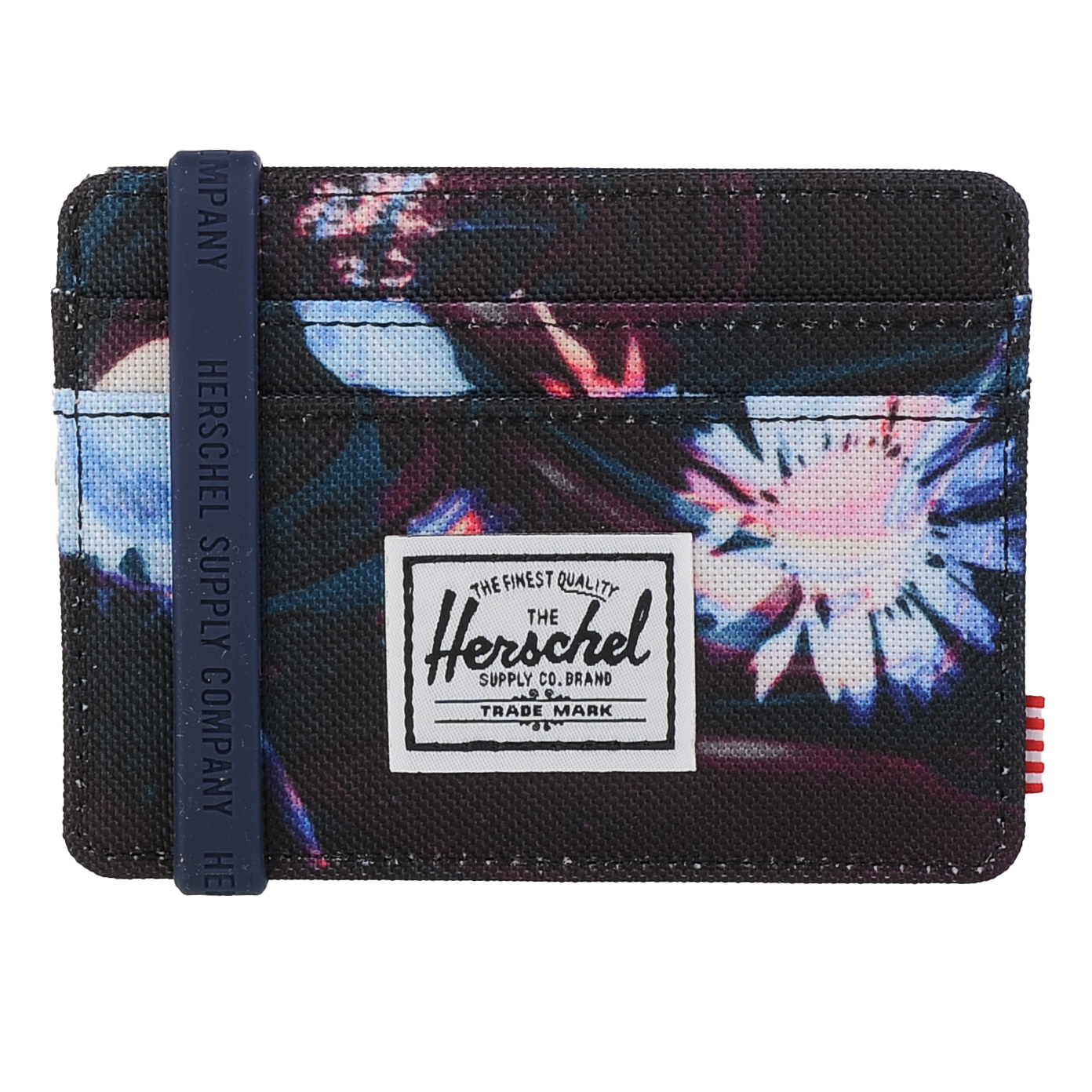 Кошелек Herschel Herschel Charlie RFID Wallet, черный кошелек herschel herschel oscar wallet черный