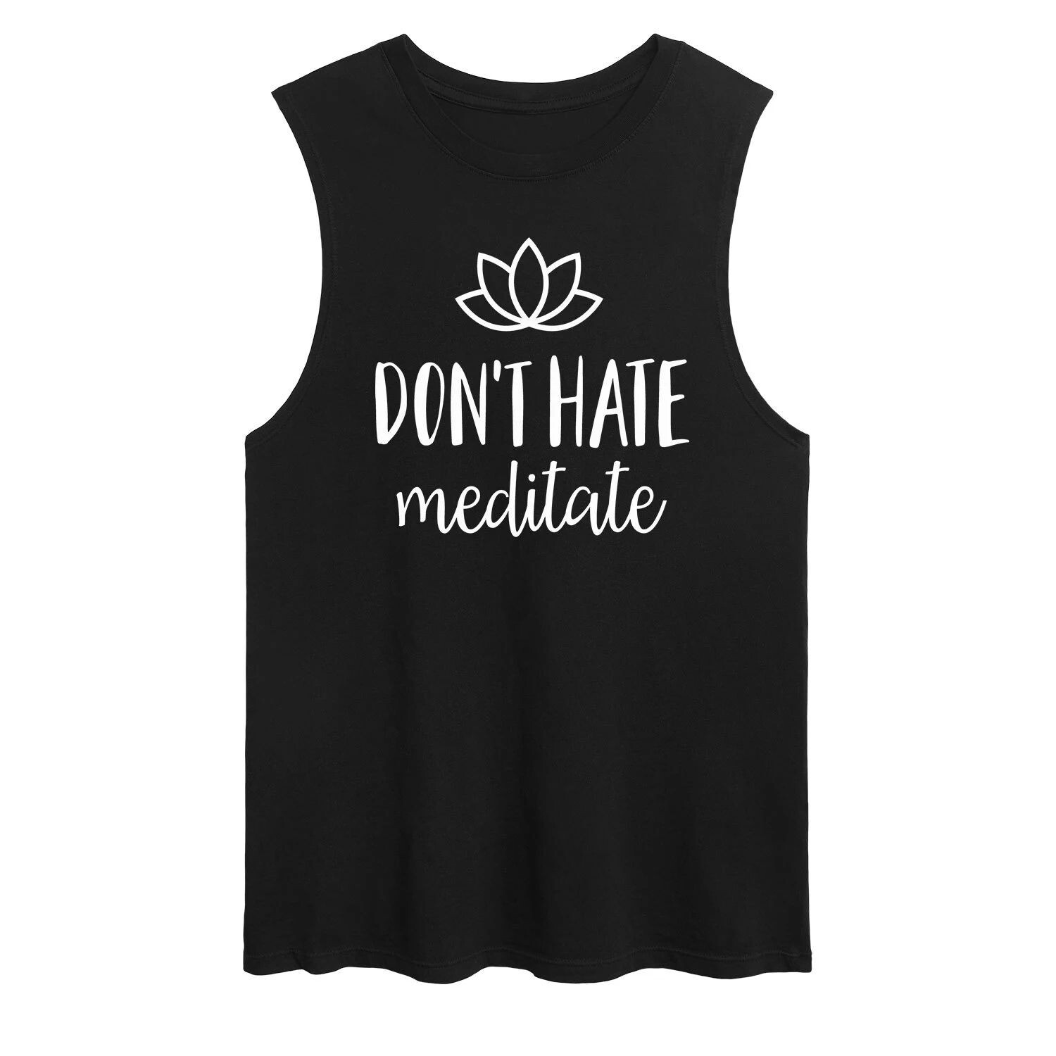 

Майка Don't Hate Meditate Muscle для юниоров Licensed Character