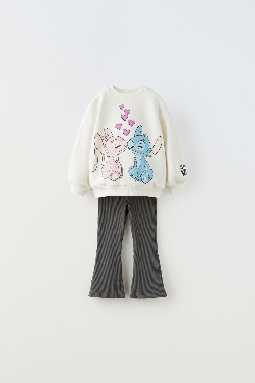 

Lilo & stitch surfer комплект disney Zara, экрю