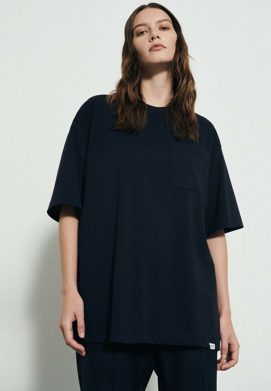 

Базовая футболка Oversize Studio Seidensticker, цвет navy