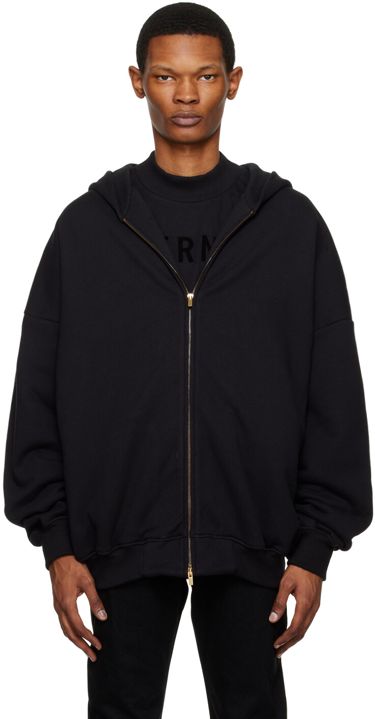 

Черный худи на молнии Fear of God