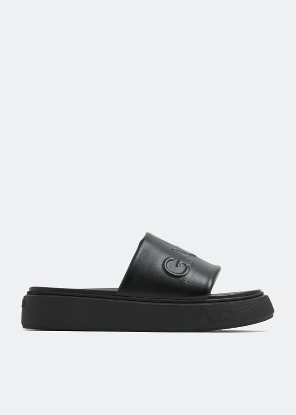 

Сандалии Ganni Sport Mix Slide, черный