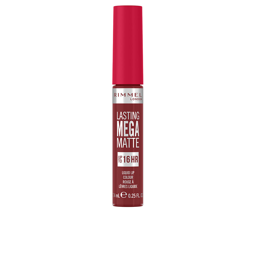 Губная помада Lasting mega matte liquid lip colour Rimmel london, 7,4 мл, 930-ruby passion rimmel lasting matte foundation classic beige 201