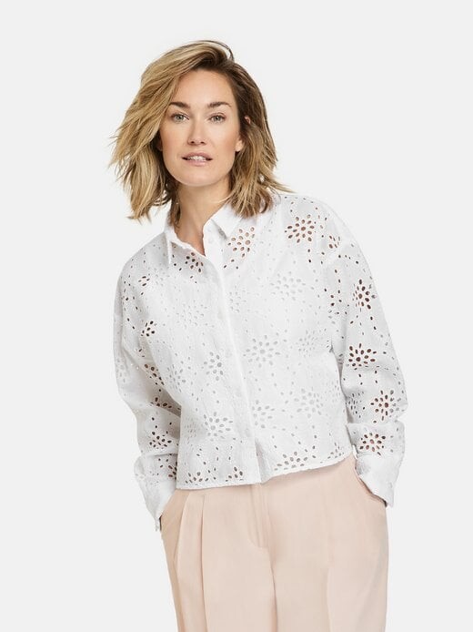 

Хлопковая блузка Gerry Weber, белый