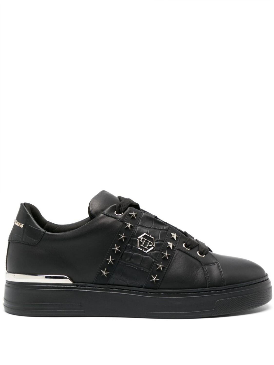 

Кроссовки Philipp Plein With Logo, черный/серебристый