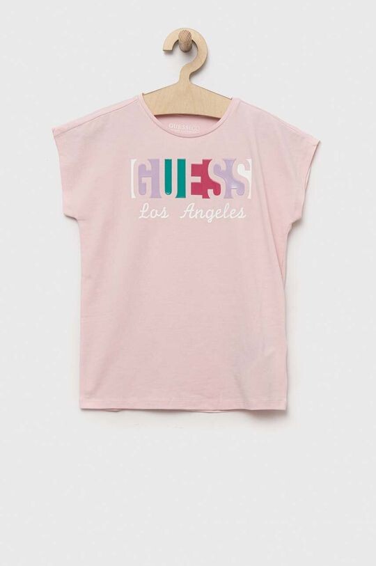 

Детская футболка Guess, розовый