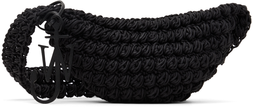 Черная сумка-слинг для попкорна Jw Anderson, цвет Black