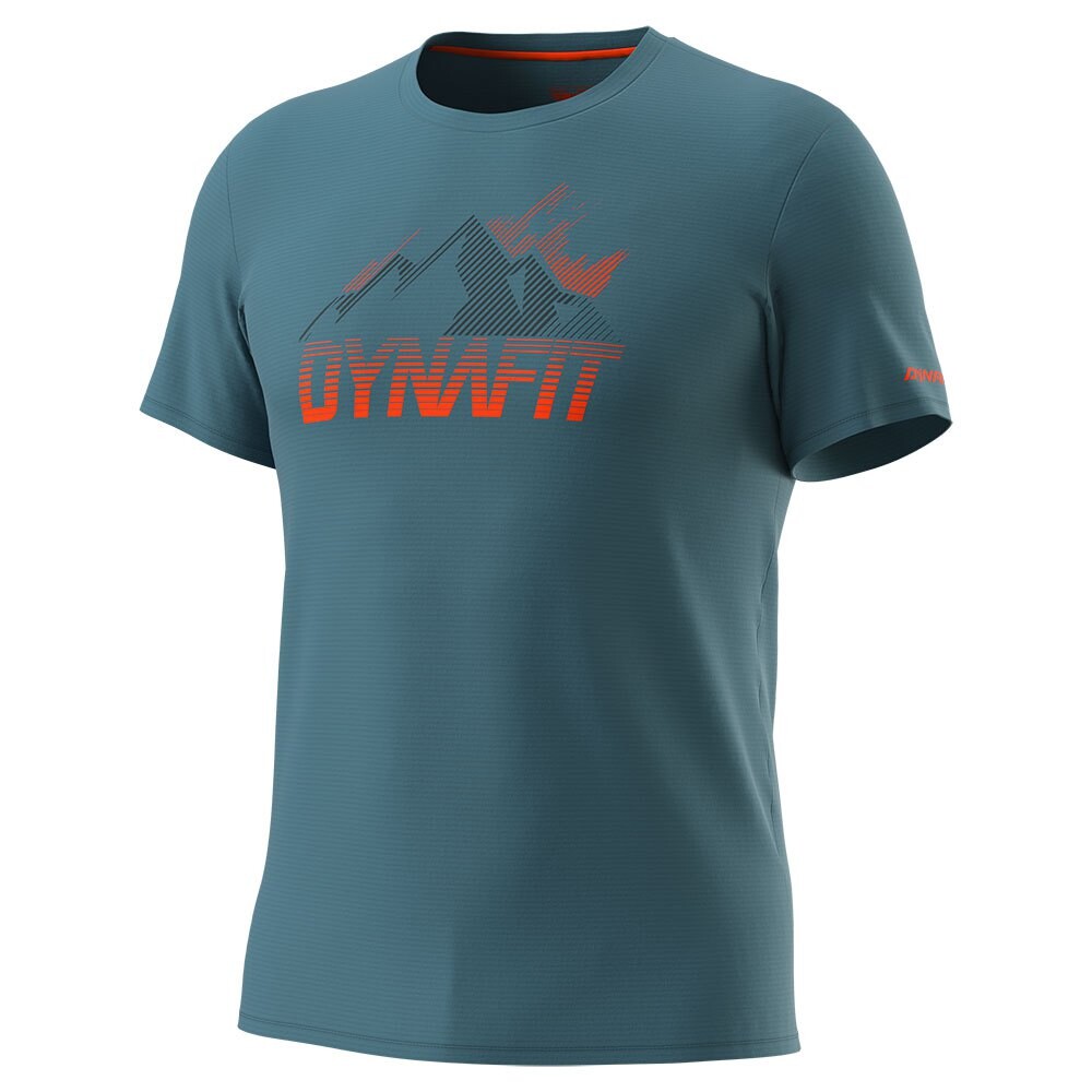 

Футболка с коротким рукавом Dynafit Transalper Graphic, синий