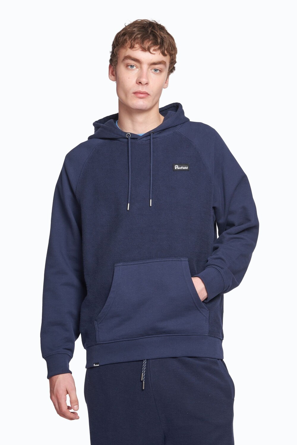 

Синий худи с обратными петлями Penfield, синий