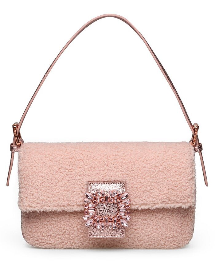 

Плечо Stevett из искусственного шерпа Steve Madden, розовый