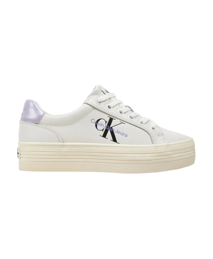 

Кроссовки Vulc на платформе со шнуровкой Calvin Klein, белый