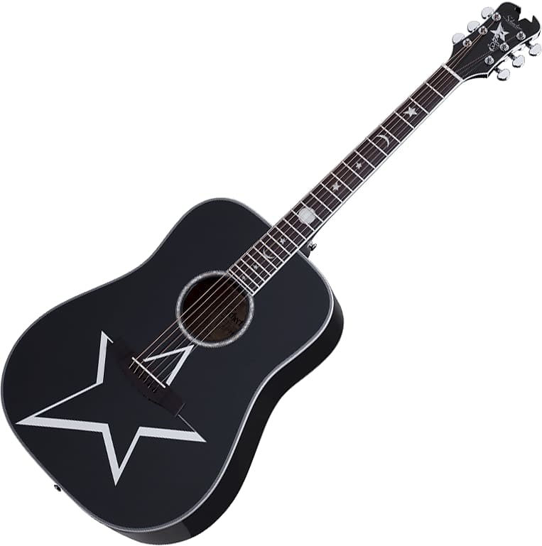 Электрогитара Schecter Robert Smith RS-1000 Busker Acoustic Gloss Black 283