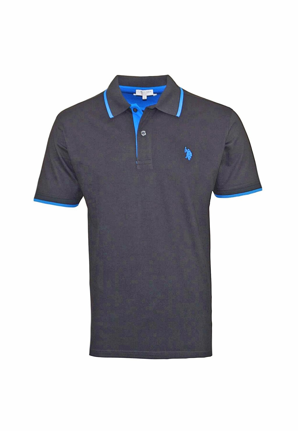 

Рубашка-поло Fashion New U.S. Polo Assn., цвет anthracit melange