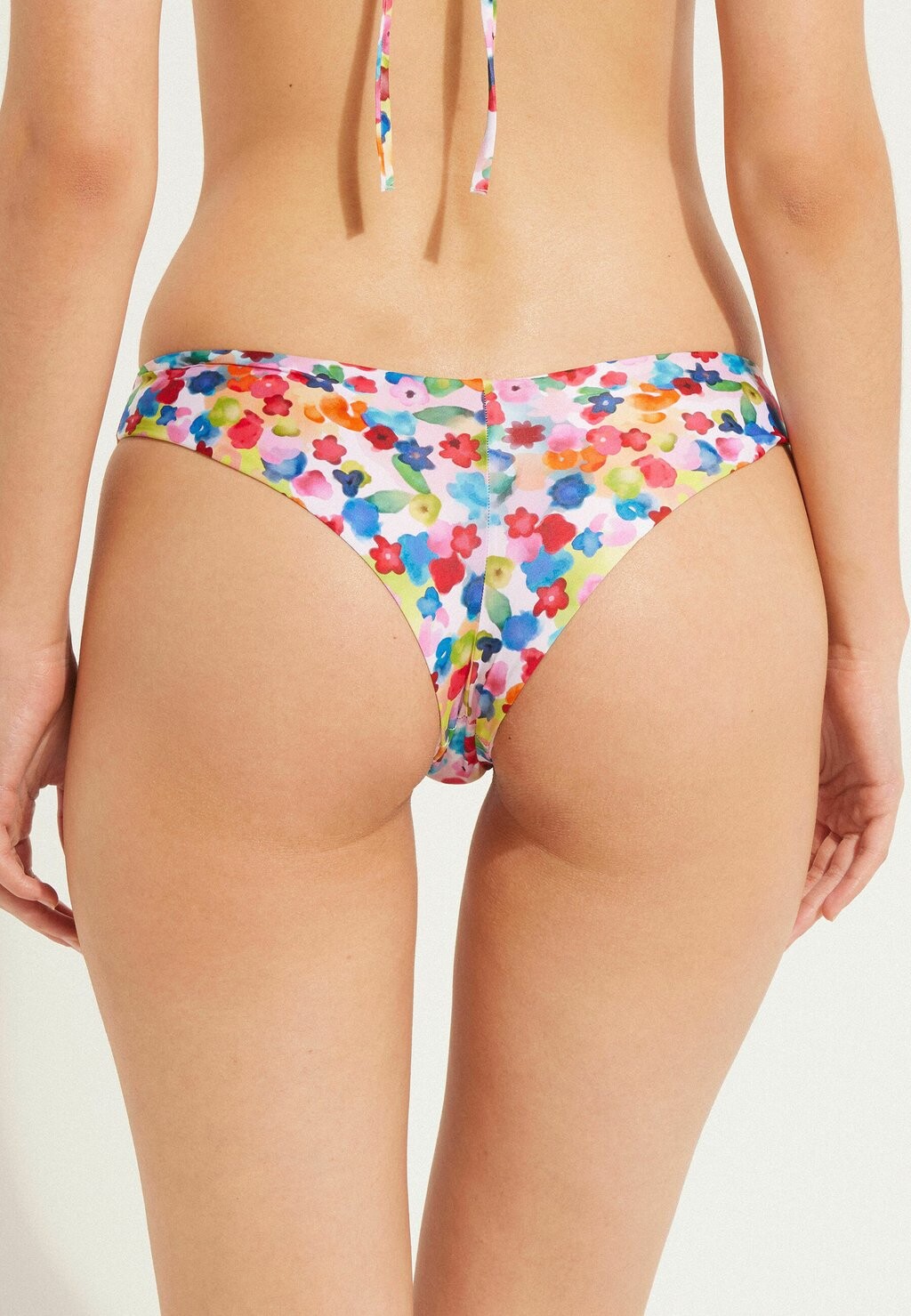 

Плавки бикини BRASILIAN WATERCOLOR FLOWERS Tezenis, синий
