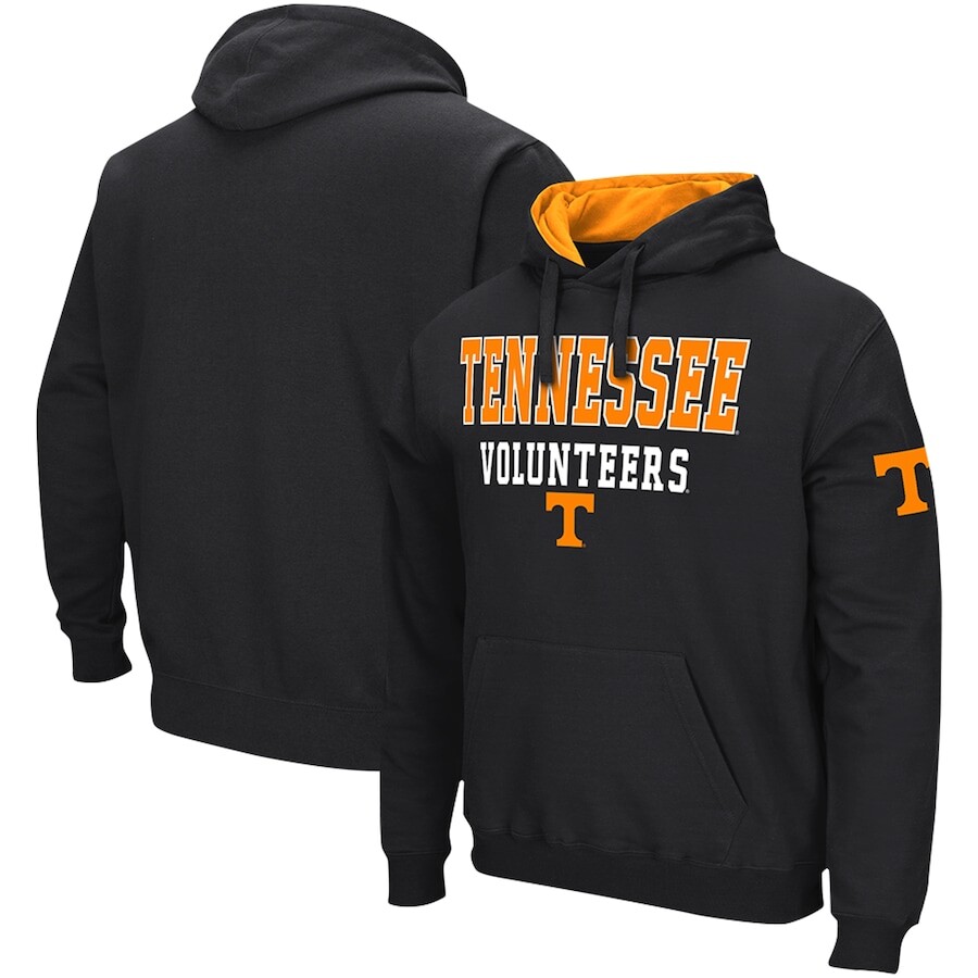 

Пуловер с капюшоном Colosseum Tennessee Volunteers, черный