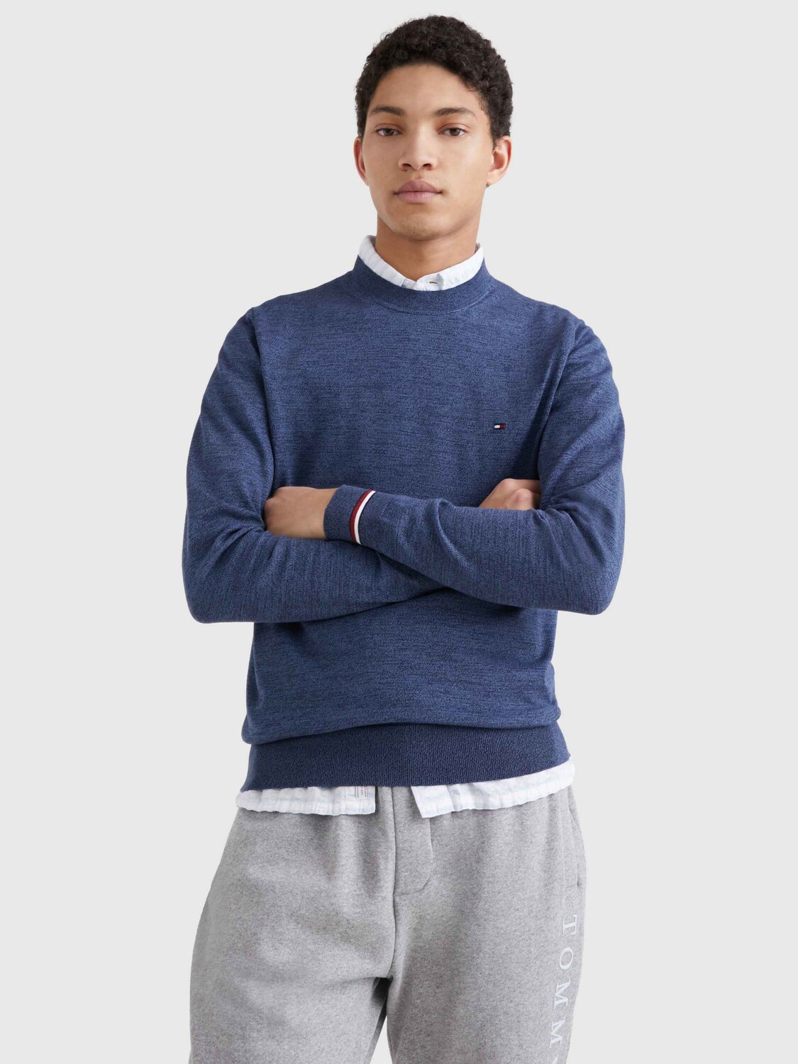 

Джемпер-мулине Tommy Hilfiger, Desert Sky/синий