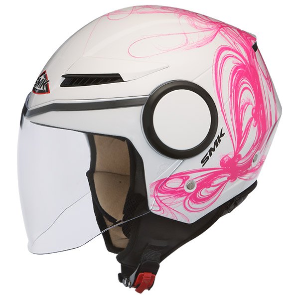 Открытый шлем SMK Streem Fantasy, розовый