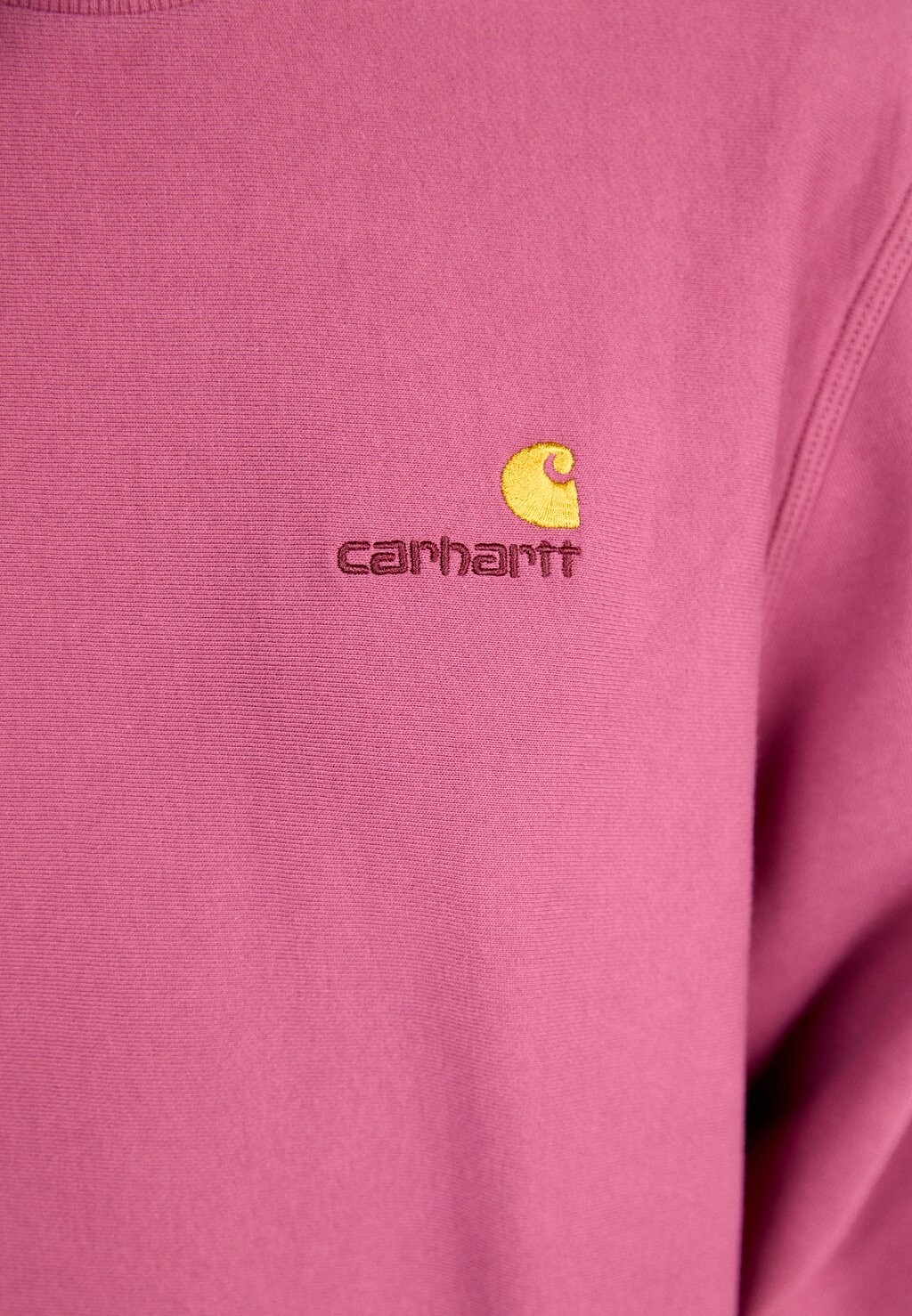 

Свитер American Script Carhartt WIP, пыльная фуксия