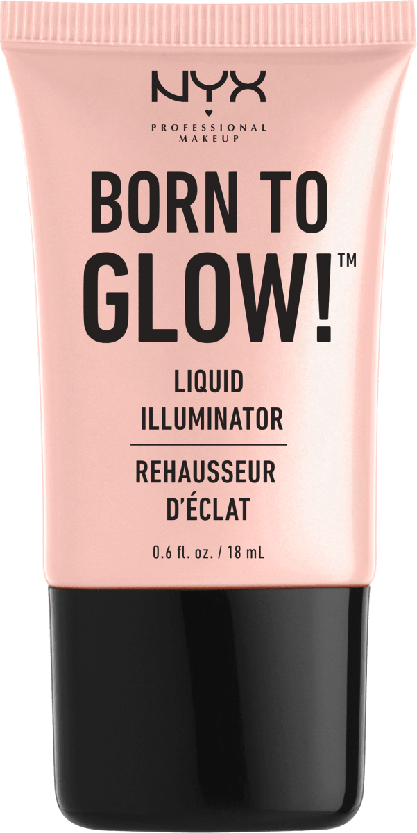 Хайлайтер Born To Glow Liquid Illuminator 1 Sunbeam 180мл NYX PROFESSIONAL MAKEUP nyx professional makeup хайлайтер для лица и тела тревел формат born to glow liquid illuminator sunbeam сияющий светло розовый 13 мл