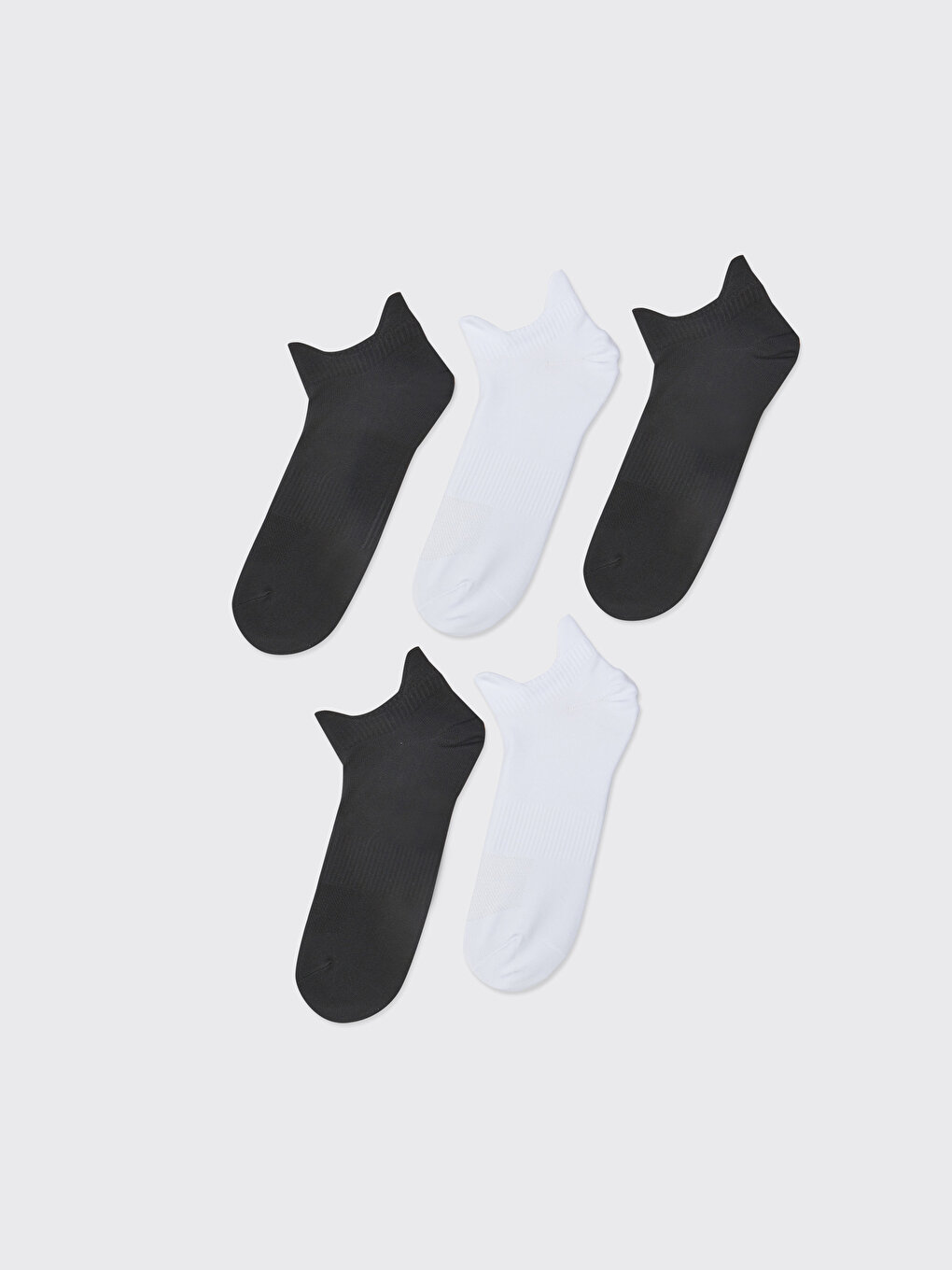 Мужские носки-пинетки, 5 шт. LCW ACCESSORIES, пряжа смешанного цвета полосатые мужские носки 3 шт в упаковке lcw accessories