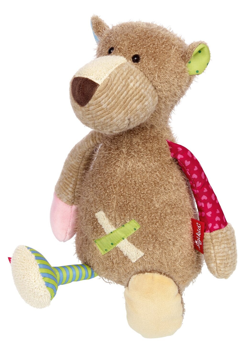 

Мягкая игрушка BÄR PATCHWORK SWEETY sigikid, цвет braun