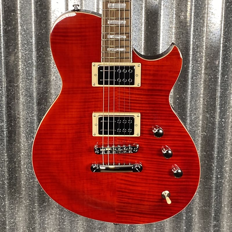цена Электрогитара Reverend RoundHouse RA Transparent Wine Red Guitar #59668
