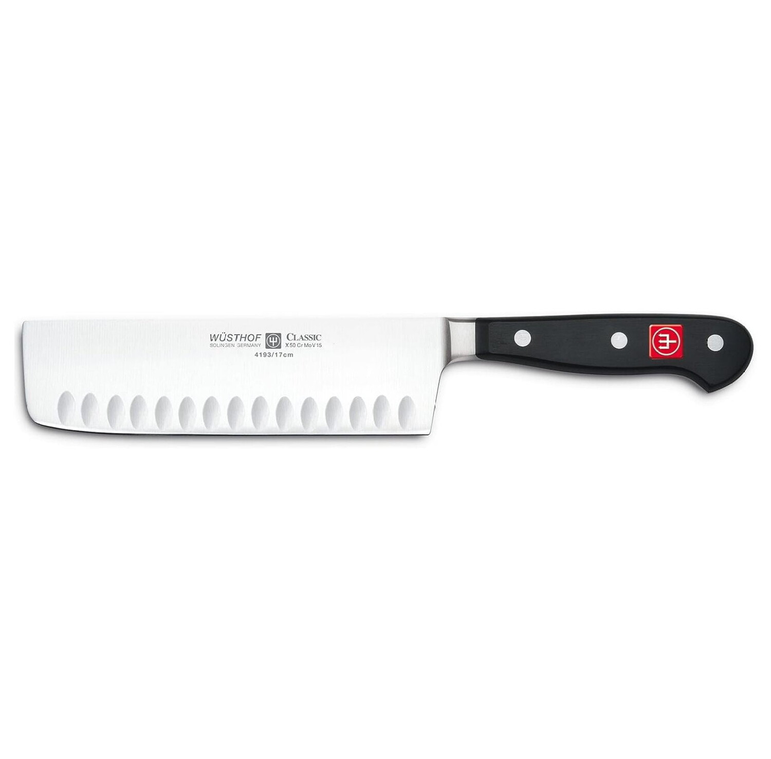 

Нож Накири Wusthof Classic Hollow Edge Full 7 4193-7 Lwory