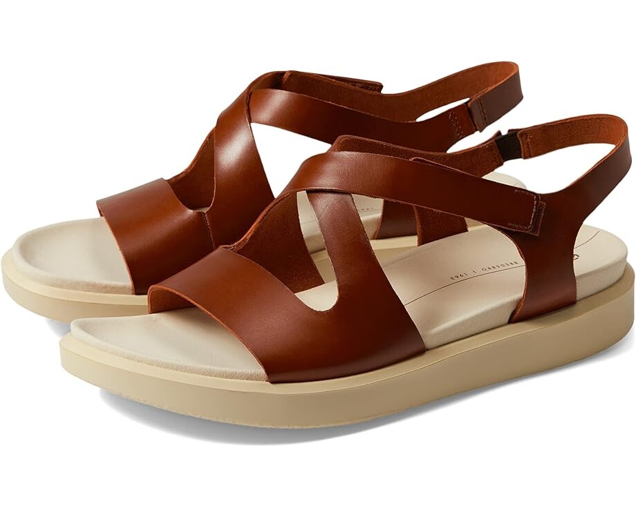 

Сандалии ECCO Flowt Cross Strap Sandal, цвет Cognac
