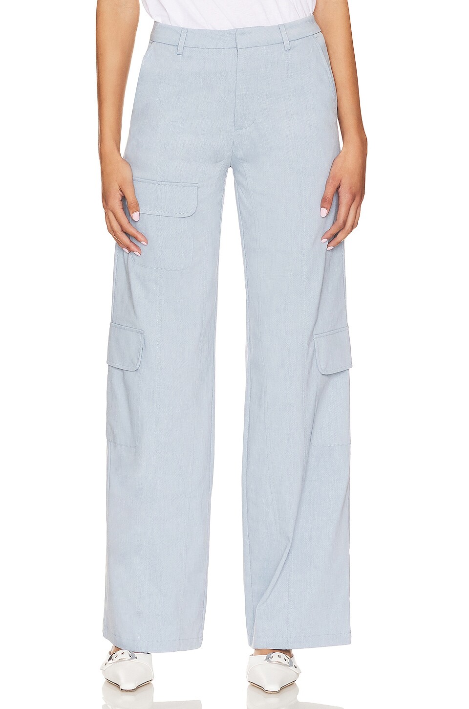 

Брюки Lovers and Friends Arden Cargo, цвет Chambray Blue