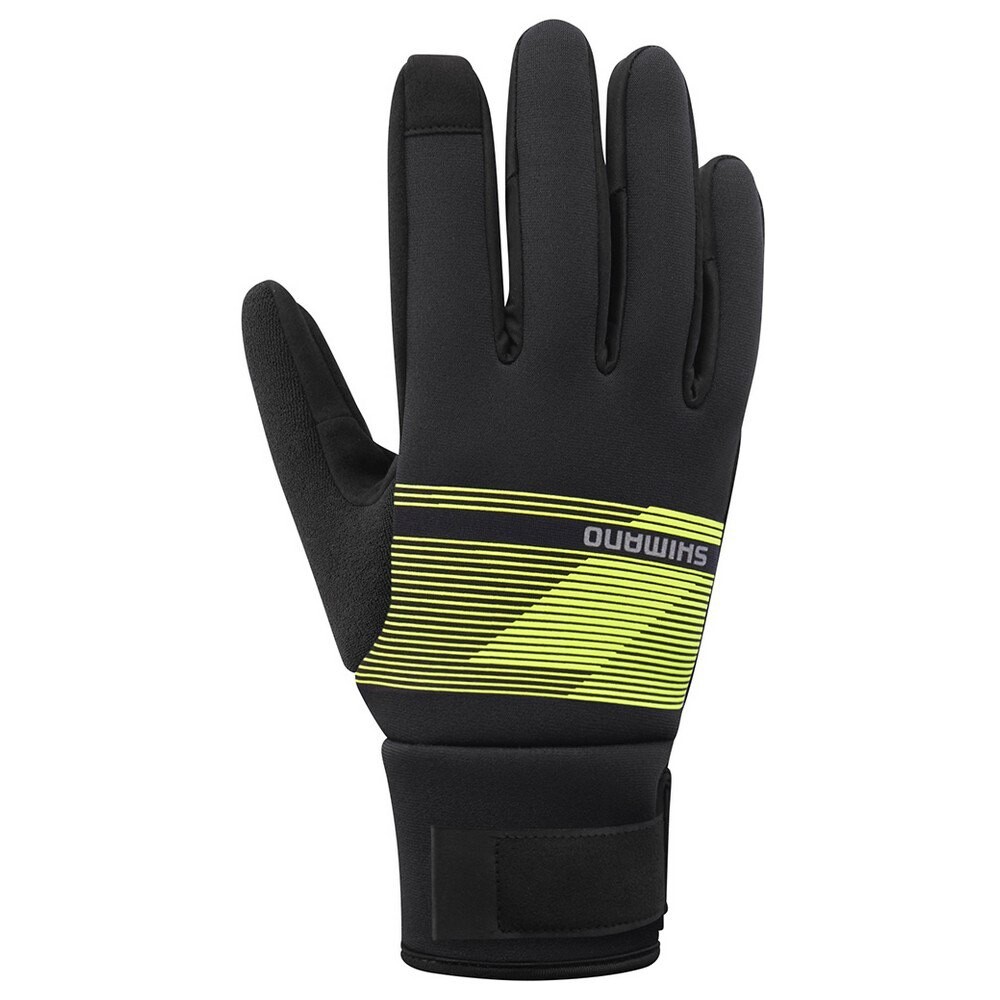 

Длинные перчатки Shimano Windbreak Thermal, черный