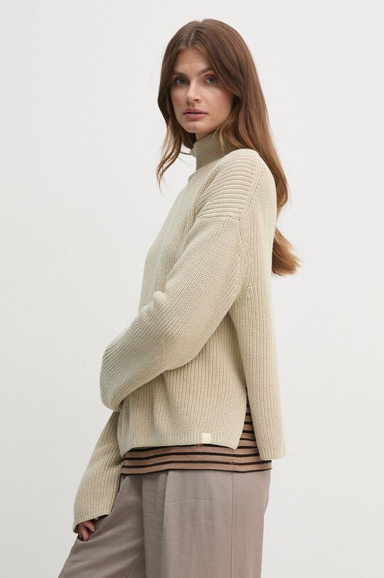 

Хлопковый свитер Calvin Klein Jeans, зеленый