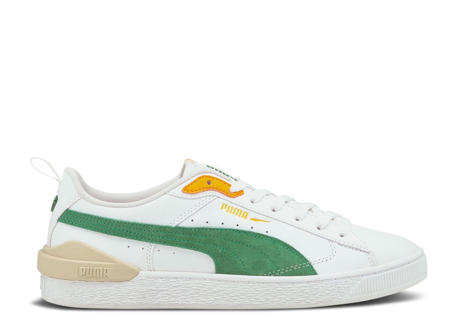 

Кроссовки Puma Suede Bloc 'White Amazon Green', белый