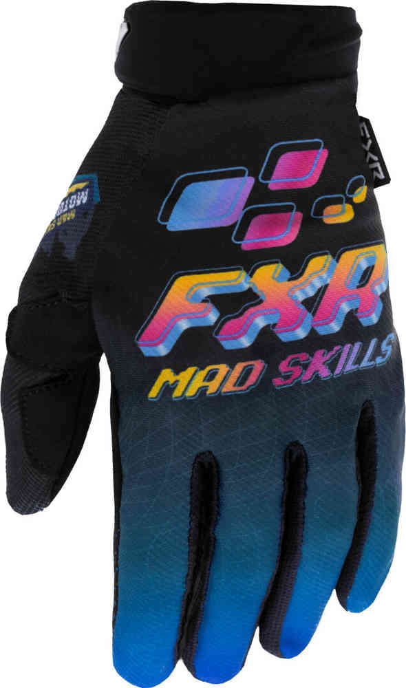 Перчатки для мотокросса Reflex 2023 FXR, синий/розовый перчатки fxr recon с подогревом размер 3xl чёрный