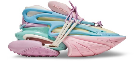 

Кроссовки Unicorn из неопрена и кожи Balmain