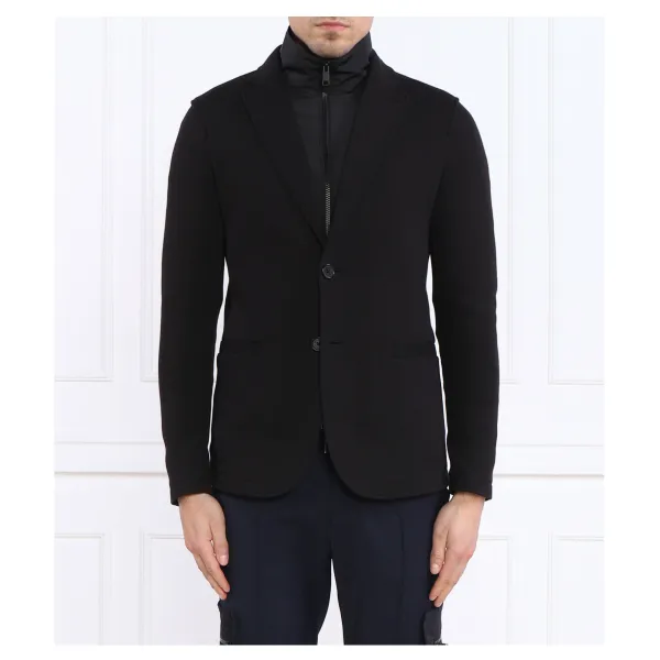 

Элегантная куртка классического кроя Armani Exchange, черный