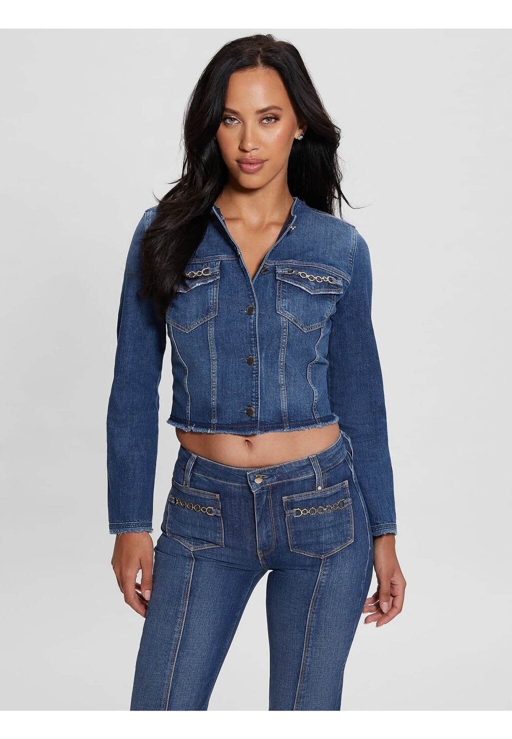 

Куртка вакера Guess, цвет blu